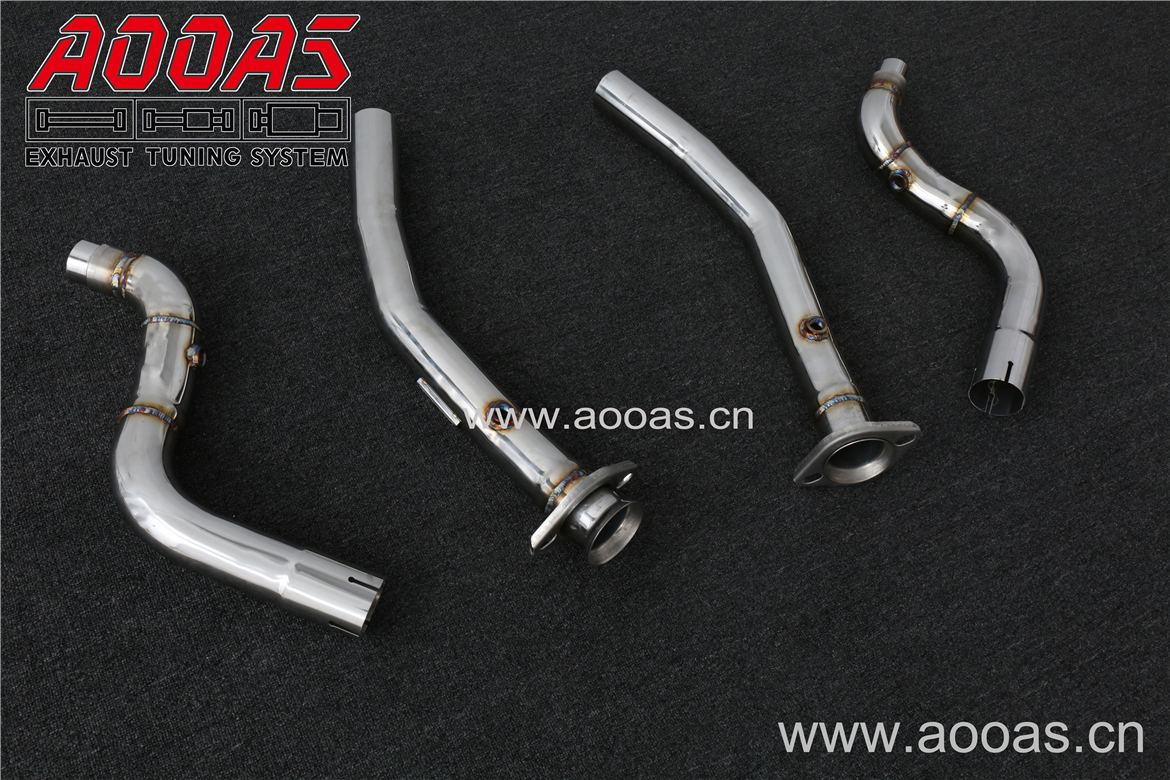 Jaguar XF 3.0T   All SS304 / Decat (Catless) Downpipe